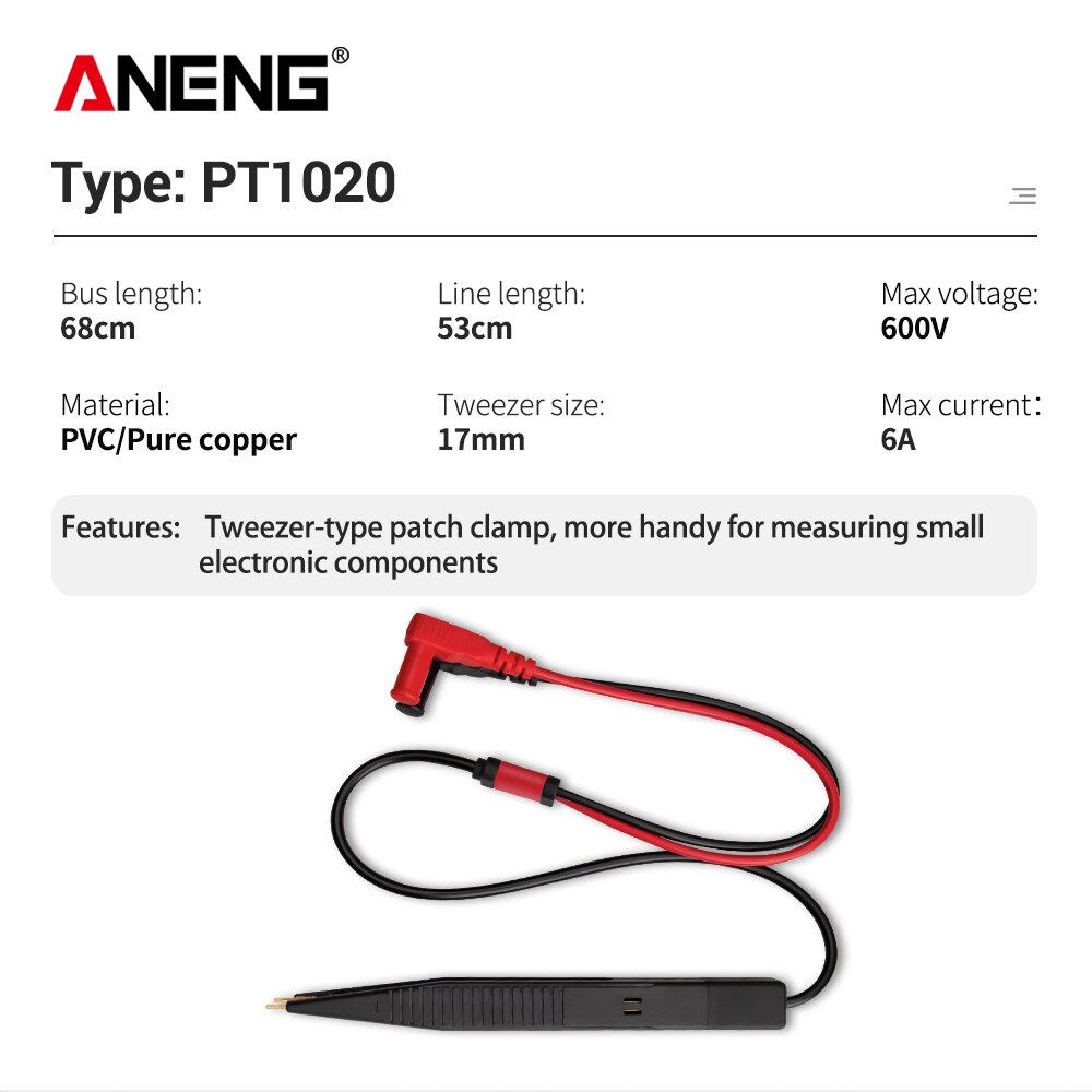 ANENG 18 In 1 Multi-function Combination Test profissional multimeter pen 1000V Universal Meter Test Line Multimeter Table Pen: PT1019