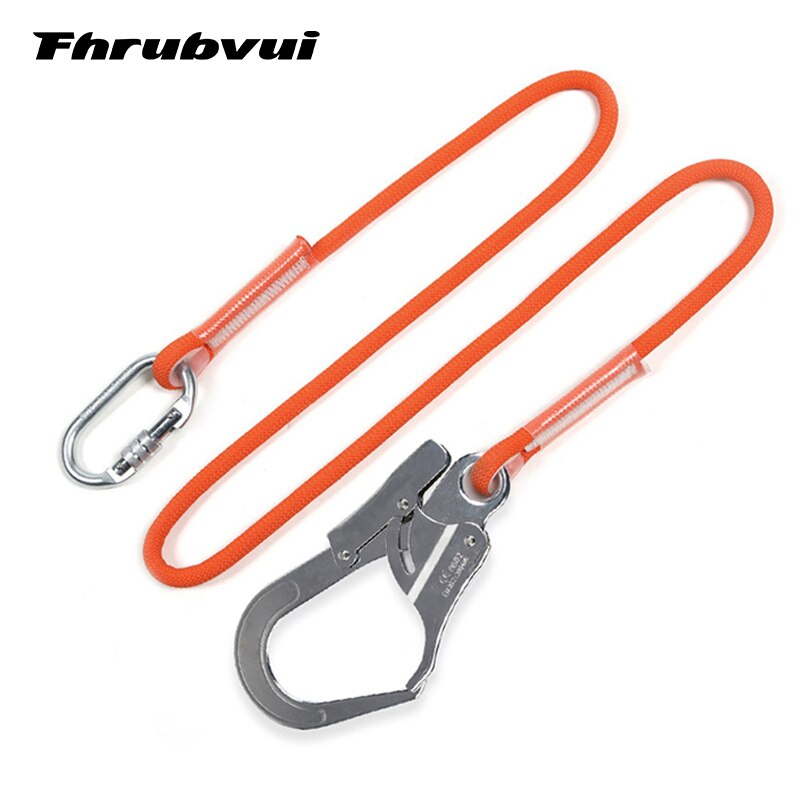 High Altitude Protective Safety Belt Nylon Sling Belt With Hook High Strength Wearable Anti Fall Off