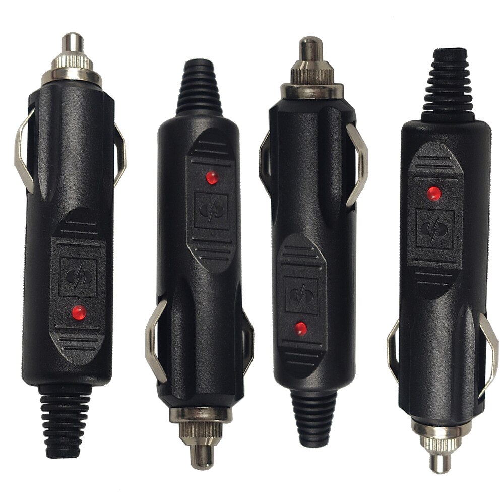 JKM DIY 10A 3 sztuk 12V-24V wtyczka robić gniazda zapalniczki samochodowej akcesoria gniazdo zasilacz z 3 sztuk 10A bezpiecznik