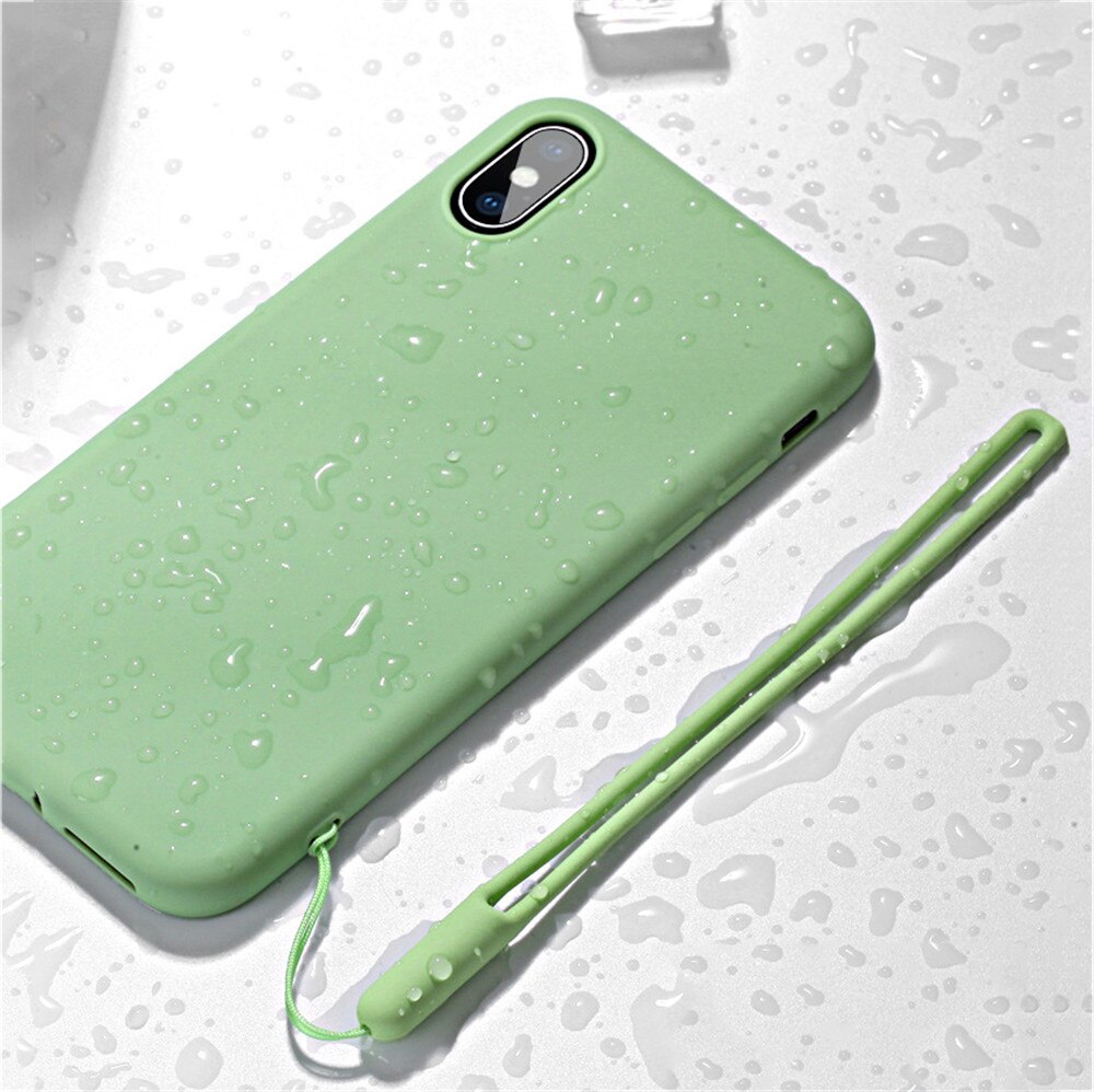Lanière de téléphone portable corde de main en silicone courte anti-perte couleur lanière de téléphone souple flexible clé U disque lanière multifonction