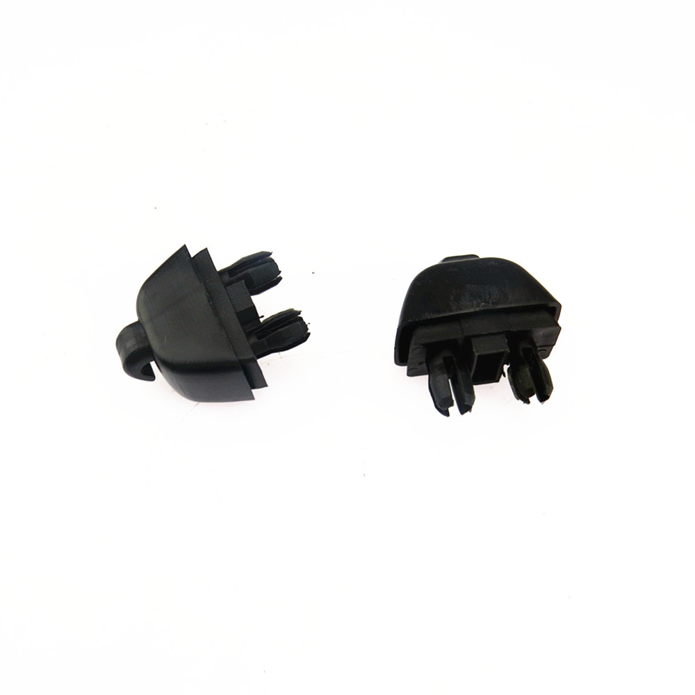 SCJYRXS 2Stck Schwarz Sonnenblende Aufhänger Clip Halfter Für VW Polo CIitigo Schnelle Sitz MII Passat B7 6R0857561 6R 0 857 561