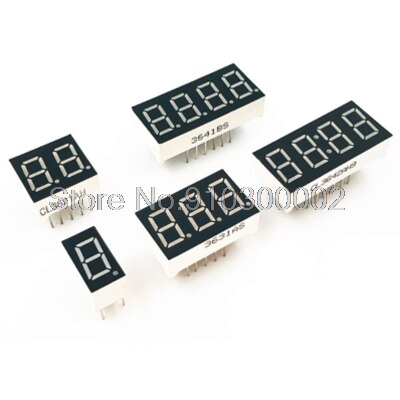 5PCS 0.36inch LED display 7 Segment 1 Bit/2 Bit/3 ... – Grandado