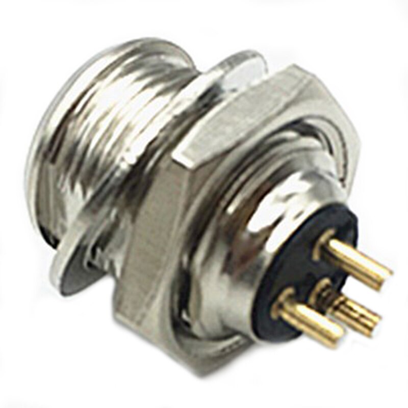 3 Pin Male Mini XLR Audio Microphone Connector