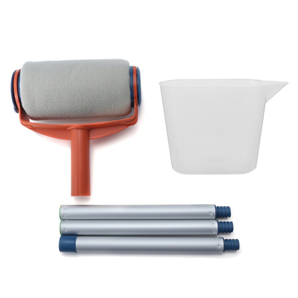 Paint Runner Pro Roller Brush Tool Flocked Edger Office Wall Painting Roller Paint Brush Paint Roller