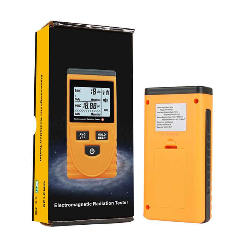Radiation Detector Tester LCD Electromagnetic Radiation Meter Dosimeter Counter Measurement For Computer Mobile Phone