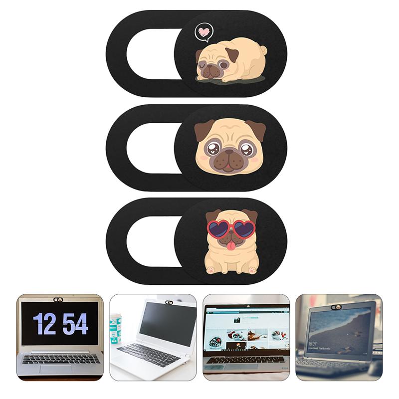 3Pcs Webcam Cover Privacy Beschermhoes Mobiele Computer Lens Camera Cover Anti-gluren Protector Sluiter Slider