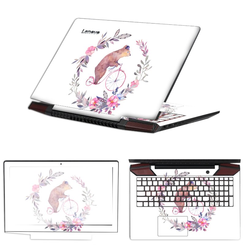 De Literaire cartoon leuke laptop sticker Ins stijl waterdicht voor macbook air 13 sticker macbook pro 15 vinal sticker
