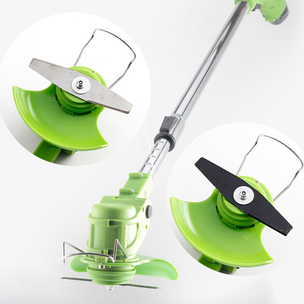 Metal Grass String Trimmer Blades Lawn Mower Garden Grass Replacement Trimmer Tool Replacement Saw Blade for Cutting Grass Blade