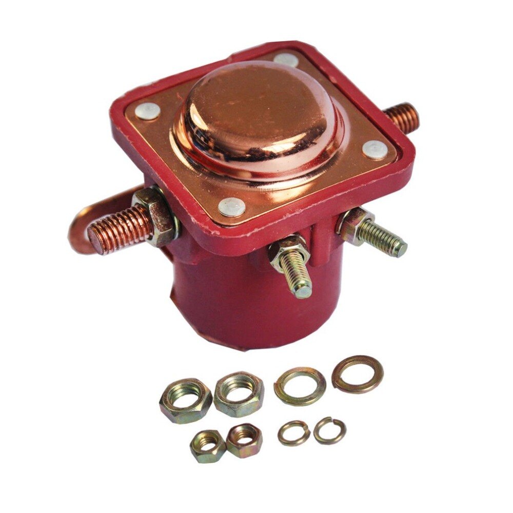 12V Heavy Duty Red Solenoid Relay for Starter Car Truck - SW3 - SNL135 Contactor Switch Engine Part Vehicle Accessories