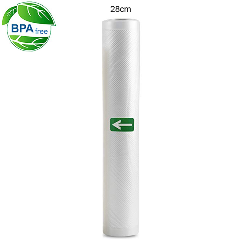 Lebensmittel-Vakuumbeutel für Sous-Vide-Aufbewahrung, Verpackungsbeutel für Vakuumierer, Fleisch, Obst, Gemüse, 500 cm/Rollen: Gold