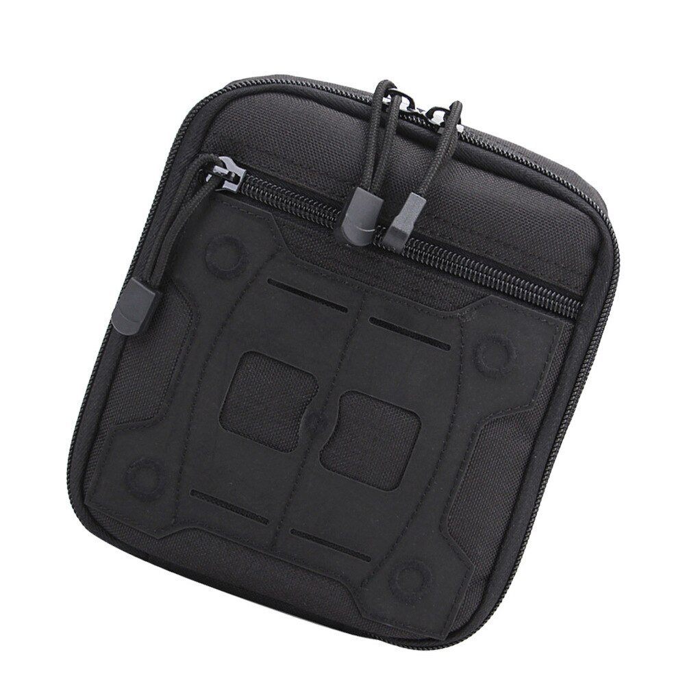 Multifunctionele Tas Outdoor Camping Handtas Opknoping Zak Wandelen Handtas Riem Attachment (Zwart)