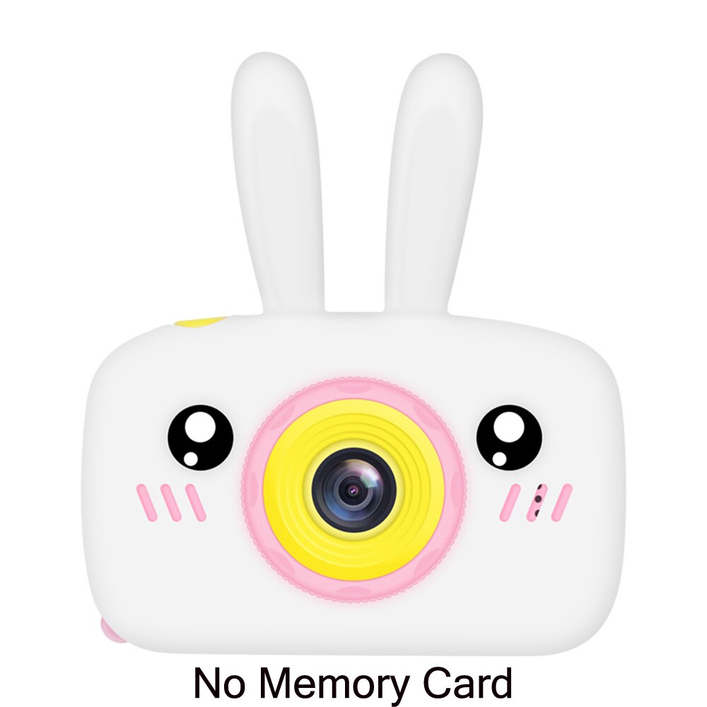 Kakbeir Mini Digitale Camera Speelgoed Voor Kinderen 2 Inch Hd Screen Chargable Fotografie Props Kind Outdoor Game: Type B02 white