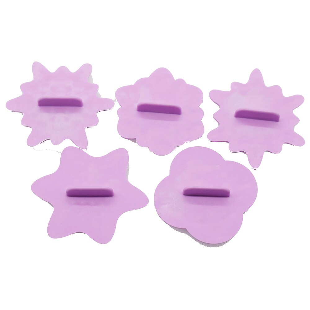 Matrice de gaufrage de motif de Mandala dentelle, matrice de gaufrage en plastique, Sculpture en argile polymère, tampon de Texture en argile, outils de pointage de Mandala 5 pièces/ensemble