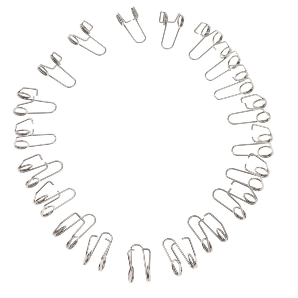 20x Trumpet Water Key Waterkey Spit Value Spring for Brass Instrument Parts