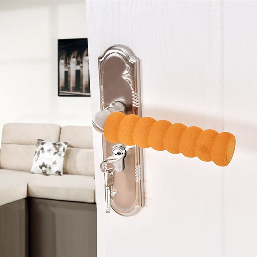 Bouton de porte couvre mousse souple poignée de porte bouton couvercle protecteur sans statique bébé sécurité protection #10