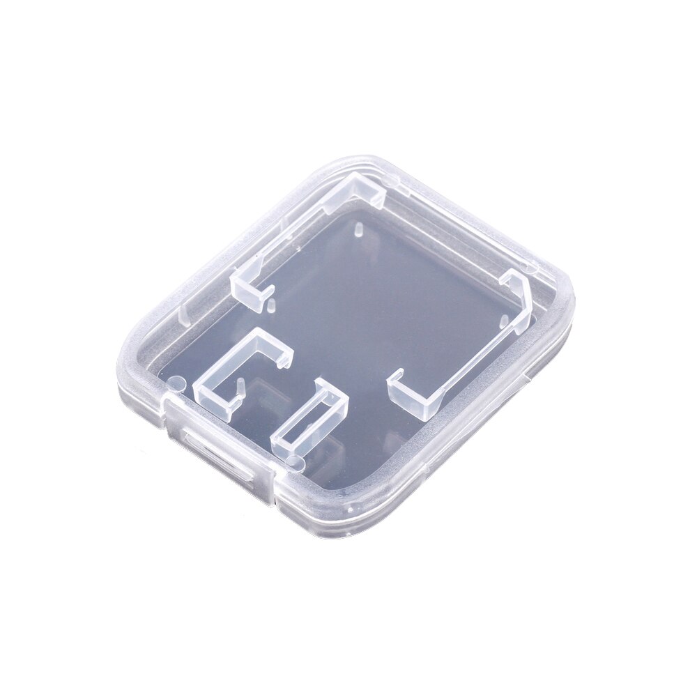 Memory Card Accessories SD Memory Card Case SDHC Holder Protector Transparent Box Plastic Storage Transparent Portable Mini Case