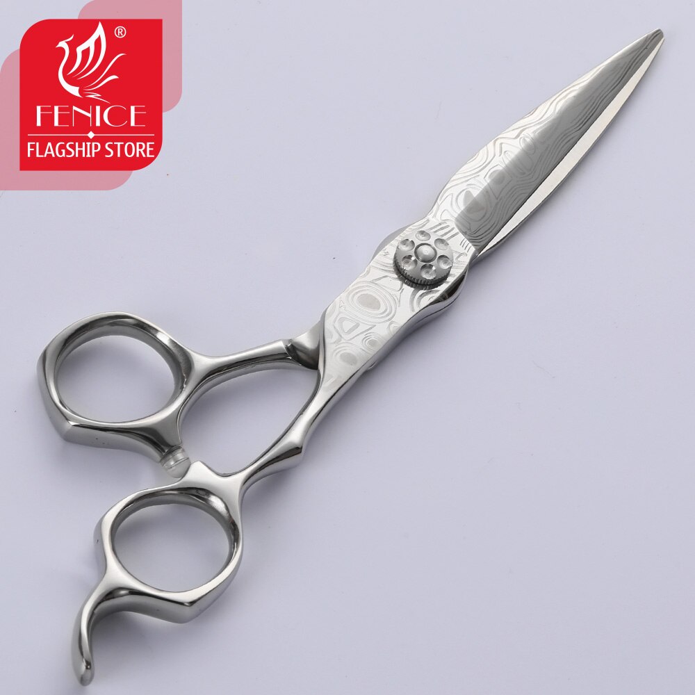 Fenice japanse  jp440 kobaltlegering schaar voor het knippen van haar kappersschaar voor kapperszaakbenodigdheden patroon