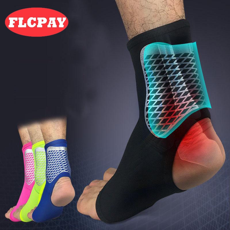 1 par sport ankel stöd elastisk hög skydda sport fotled utrustning säkerhet löpning basket fotled stöd stöd