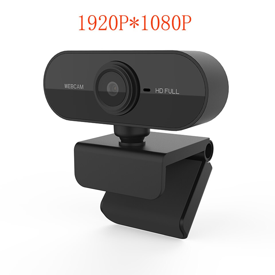 1080P HD Mini Webcam with Microphone, Usb interface supports laptop desktop computer, suitable for live video call conference: 1920X1080P 1