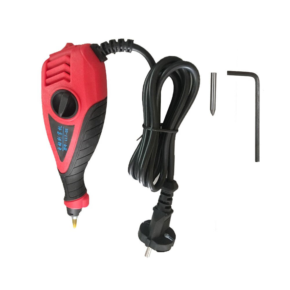 220V mini petit broyeur électrique jade sculpture polissage micro foret gravure stylo angle: Rouge