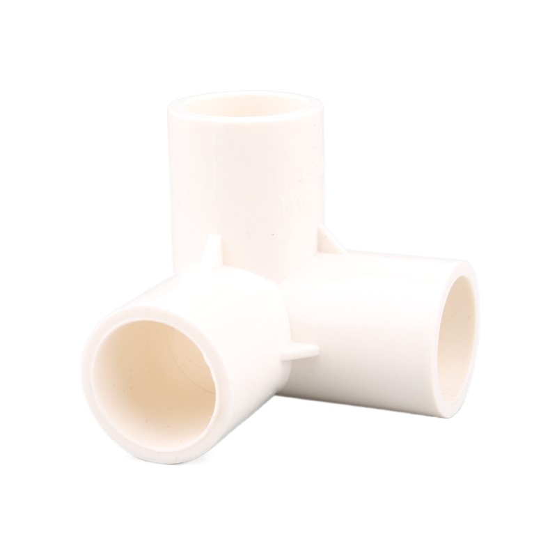 20/25/32mm White PVC Pipe Fittings Straight Elbow Tee Cross Connector Water Pipe Adapter 3 4 5 6 Ways Joints