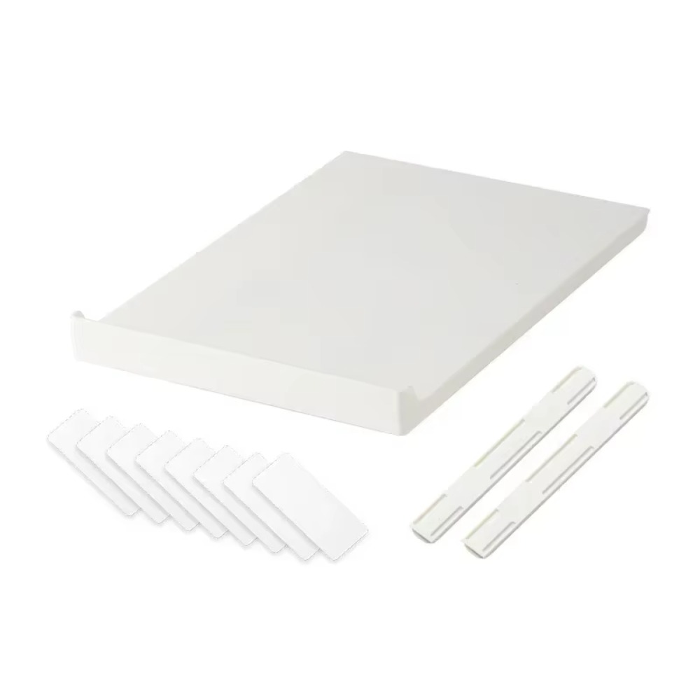 Portable Pull Out Cabinet Drawer Organizer Slide Out Space Saving Storage Shelves Plastic Storage Rack: Yellow