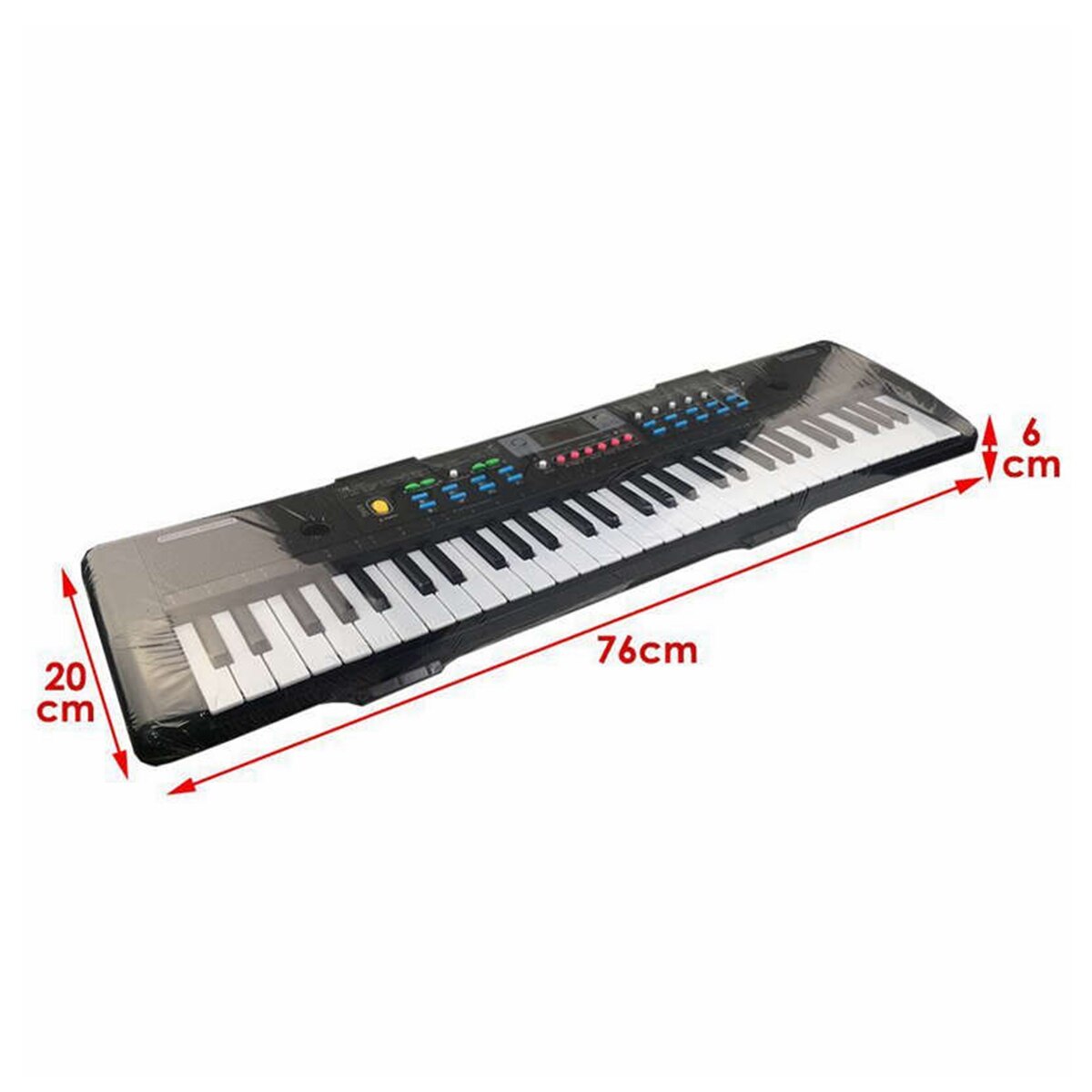 61 Key Music Electronic Keyboard Electric Digital Piano Organ with Microphone/Music Stand Chirdren