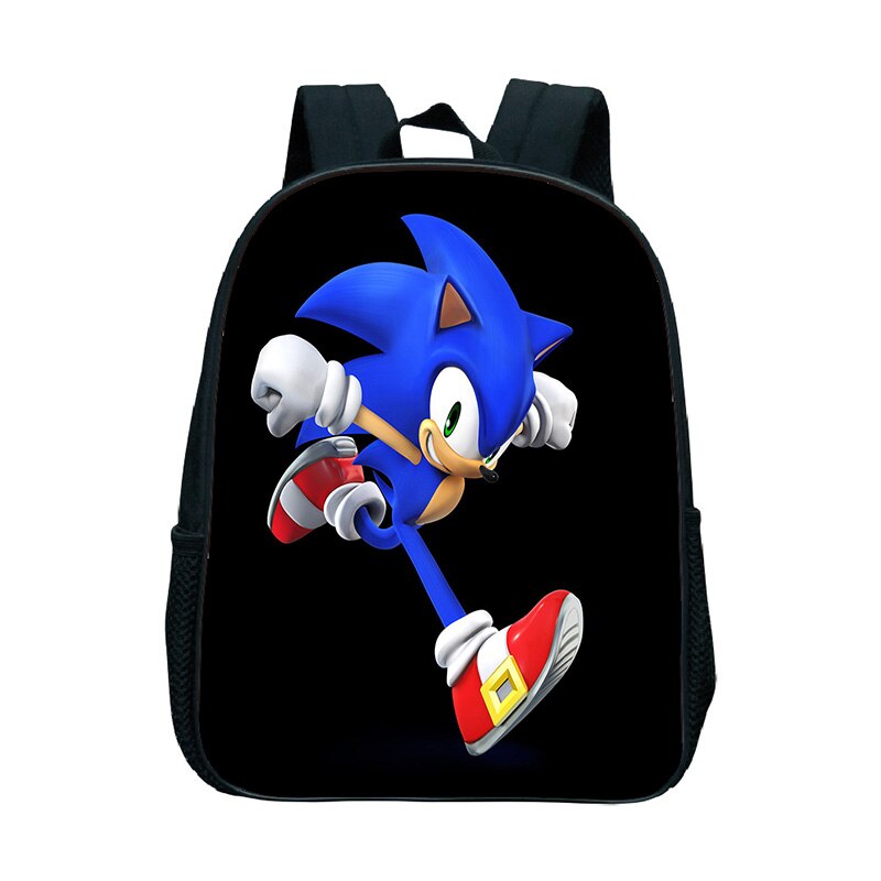 New Mochila Sonic Zaino Delle Ragazze Dei Ragazzi Borse Da Scuola Borse Libro di Scuola Materna Quotidiano Torna A scuola Regalo Per i bambini Del Fumetto Zaino: 15