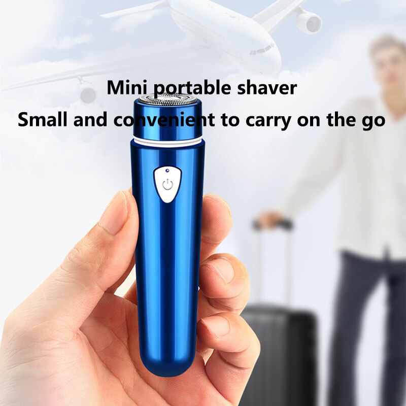 Autocure Mini Portable Electric Razor Ladies Hair Remover Shaver Car Razor Beard Knife Self-Service Hair Clipper Mens Razor