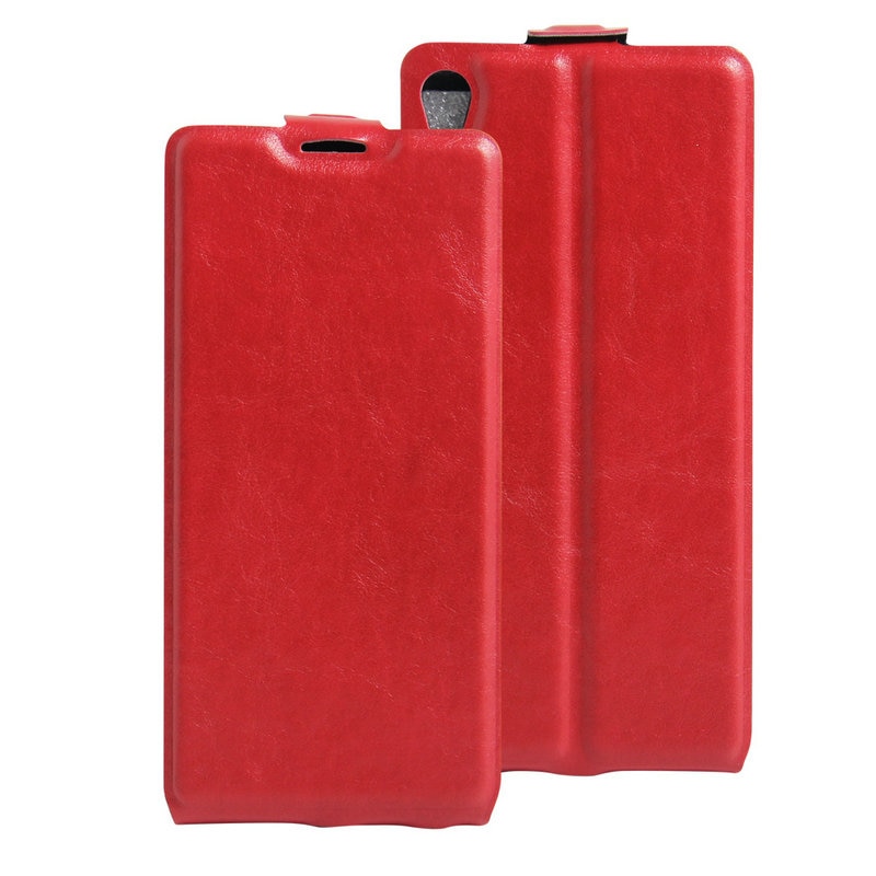 Retro läderfodral för xperia xa  f3111 för sony xperia xa ultra dual  f3211 plånbok flip läderfodral fundas coque etui>