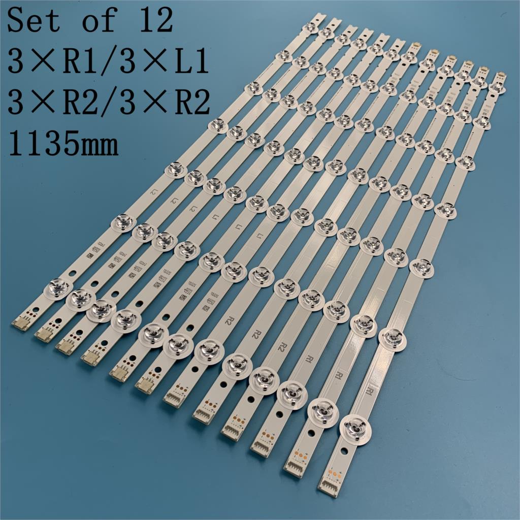 12 PCS/set LED Backlight strip for LG 55LB7200 55LB7000V 55LB730V 55LB670V 55LB671V 55LB673V 55LB675V 55LB677V 55LB679V