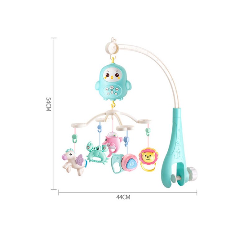 Sonajeros para cuna de bebé, juguetes de música educativos, timbres para cuna, juguete infantil para bebés de 0 a 12 meses para recién nacidos