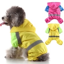 Vandtæt kæledyr hund regnfrakke tøj hundehvalp jakke kostumer plus størrelse xxl regnfrakke til hundetøj regn