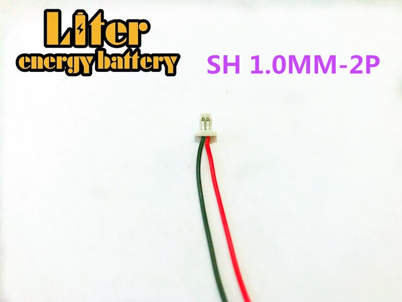 3.7 V, 110 mAH, 501417 PLUG polymère lithium ion/Li-ion batterie pour GPS, mp3, mp4, mp5, dvd, bluetooth, modèle jouet mobile bluetooth: 1.0MM PLUG 501417