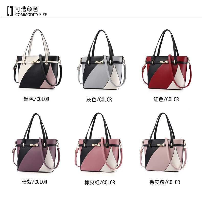 Mode Eenvoudige Pu Lederen Crossbody Tas Voor Vrouwen Casual Grote Capaciteit Schouder Tas Dame Reizen Handtassen