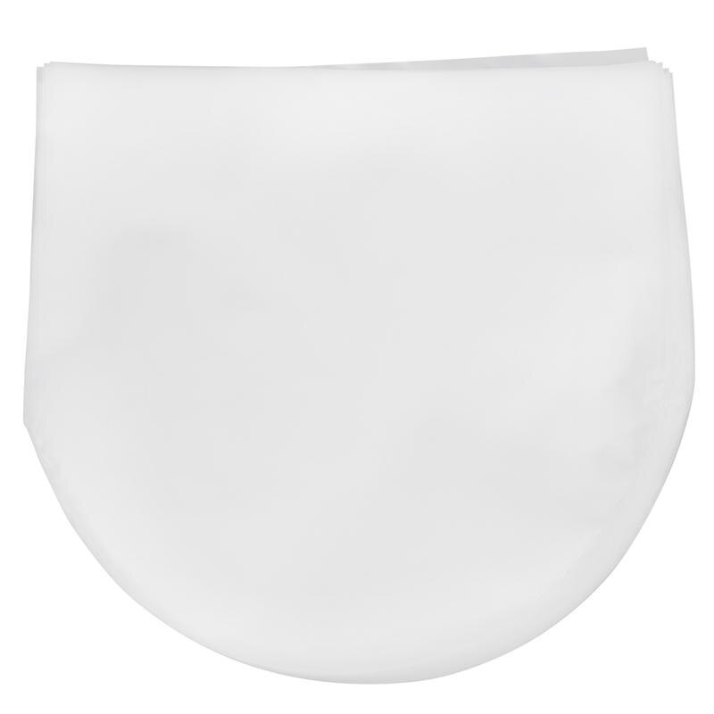 Protector de CD LP, bolsa de plástico para discos de vinilo, funda transparente, contenedor, bolsa interior Compatible con bolsa protectora de discos de vinilo, 50 Uds.: 5 inch    12.7X12.3