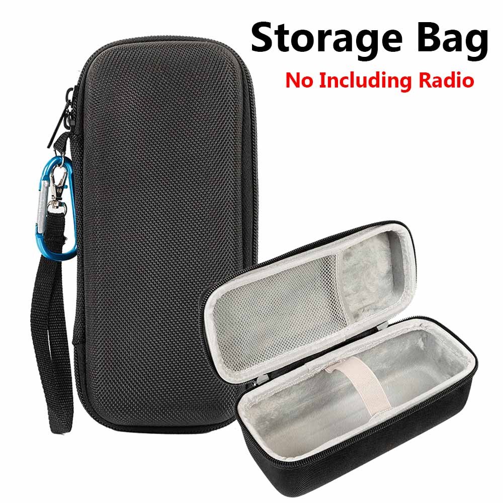 Ready Stock 2000mAh Hand Crank Solar Radios Dynamo Powered AM/FM/NOAA Weather Radio Use Emergency LED Flashlight Power Bank: store bag