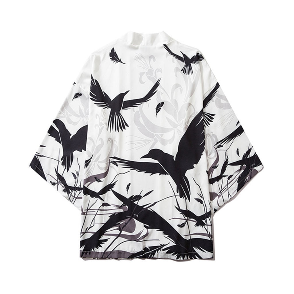 Japanese Kimono Traditional Yukata Kimono Cardigan Mens And Womens Cloak Jacke Japan Kimonos Male Casual Cardigan Shirts