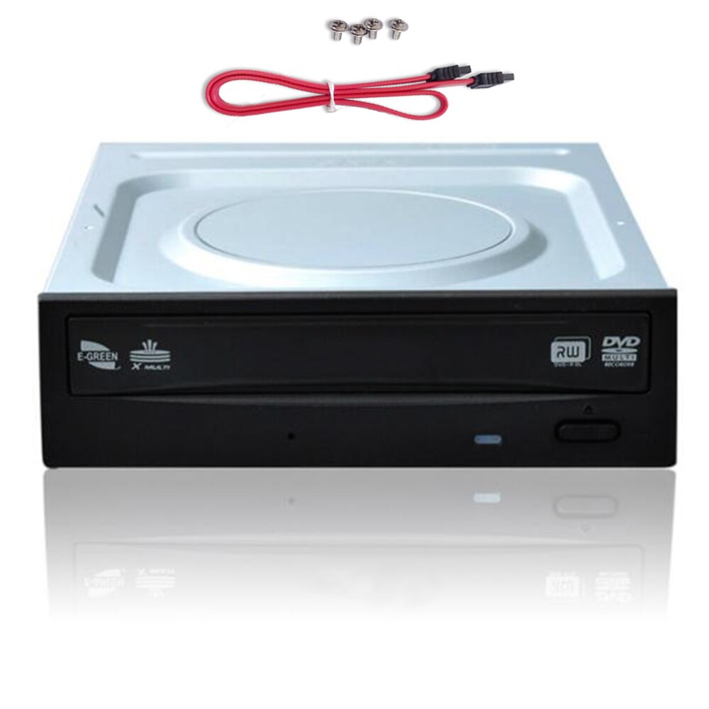 Voor ASUS DRW-24D5MT Interne DVD Super Multi DL Zwarte CD +/-RW, DVD +/-RW, DVD DL, 4-24 x, 145 MS DVD