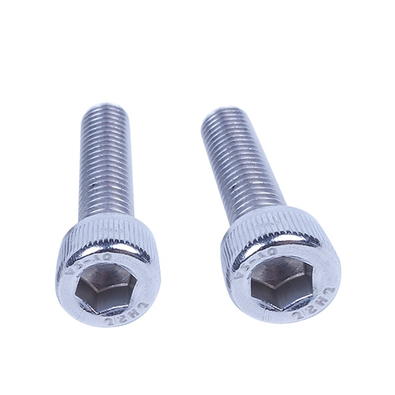 M6x25mm 304 Roestvrij Staal Inbussleutel Bolt Inbusbouten 10Pcs