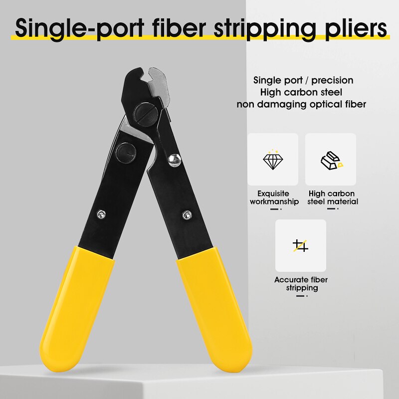 CFS-3/CFS-2/FO103-S Drie-Poort Fiber Optische Stripper/Tang/Draad Strippers Ftth Gereedschappen Glasvezel striptang: FO103-s