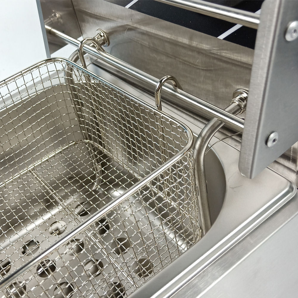 Smokeless Electric Deep Fryer For Restaurant Kitchen Commercial Use Frying Machine Home Use Oil Fat Fryer