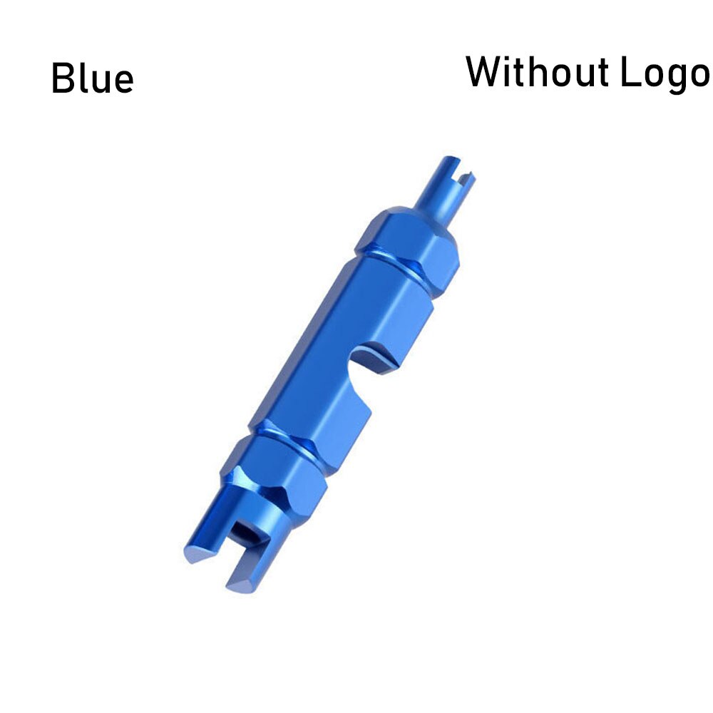 1Stck Fahrrad Ventil Werkzeug MTB Rennrad Ventil Ader Verlängerung Stange Entferner Multifunktions Anti-Unterhose Luft Ventil Schlüssel demontage Werkzeug: Blau ohne Logo