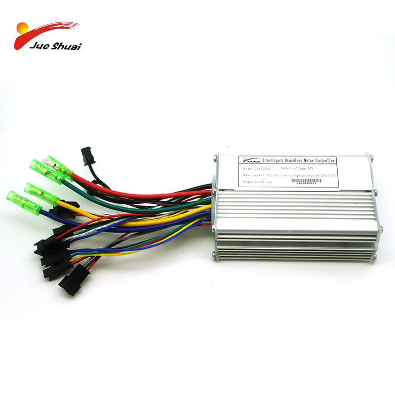 Js 36V 48V Elektrische Fiets Controller Ebike Sensorless Controller 250W 350W 500W 1000W 1500W Controller Sinewave Dc E Bike Motor