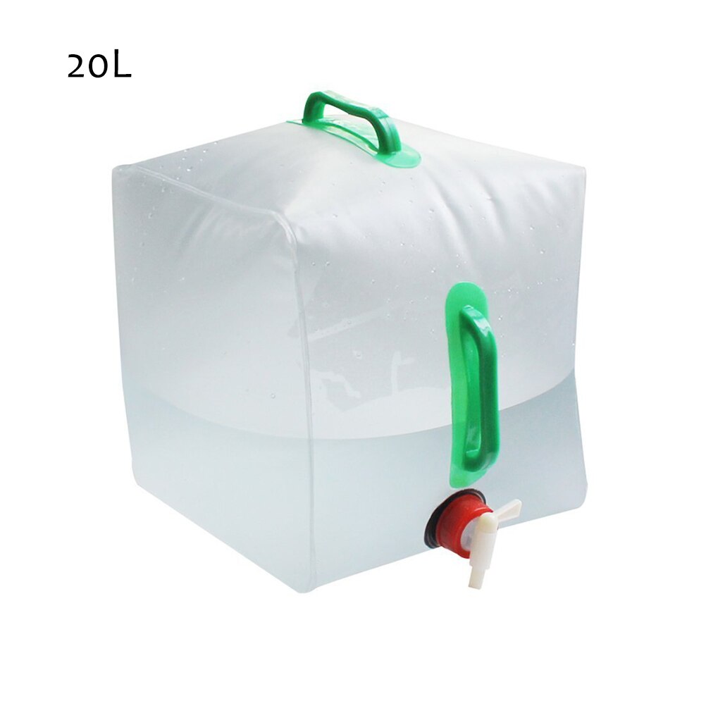 Outdoor Opvouwbare Water Container Draagbare Water Carrier Opvouwbare Water Opslag Container Voor Outdoor Camping Wandelen: 20L