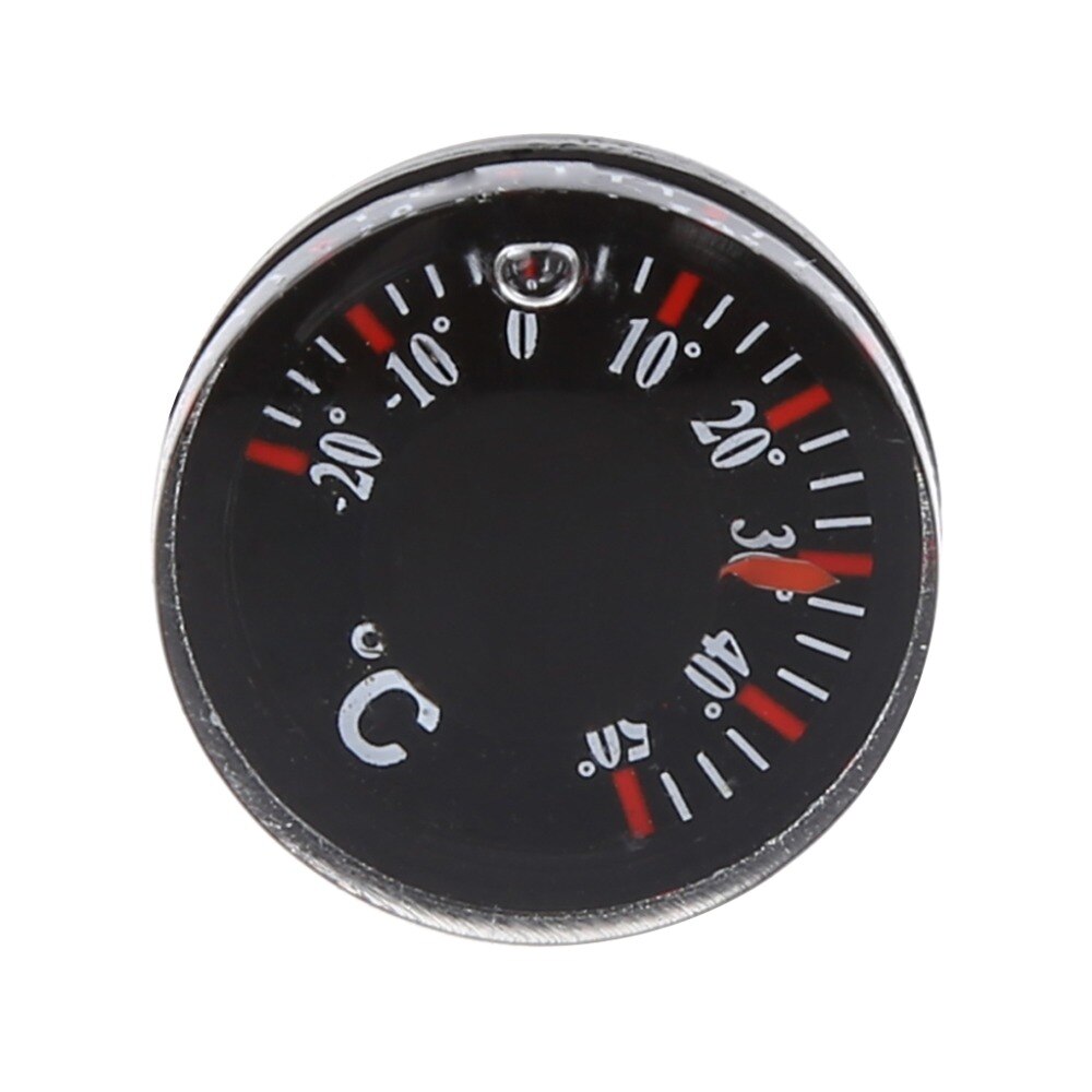 Diameter 20mm Plastic Thermometer Outdoor Circular Thermograph Celsius Indoor Moisture Meters Tester Tools