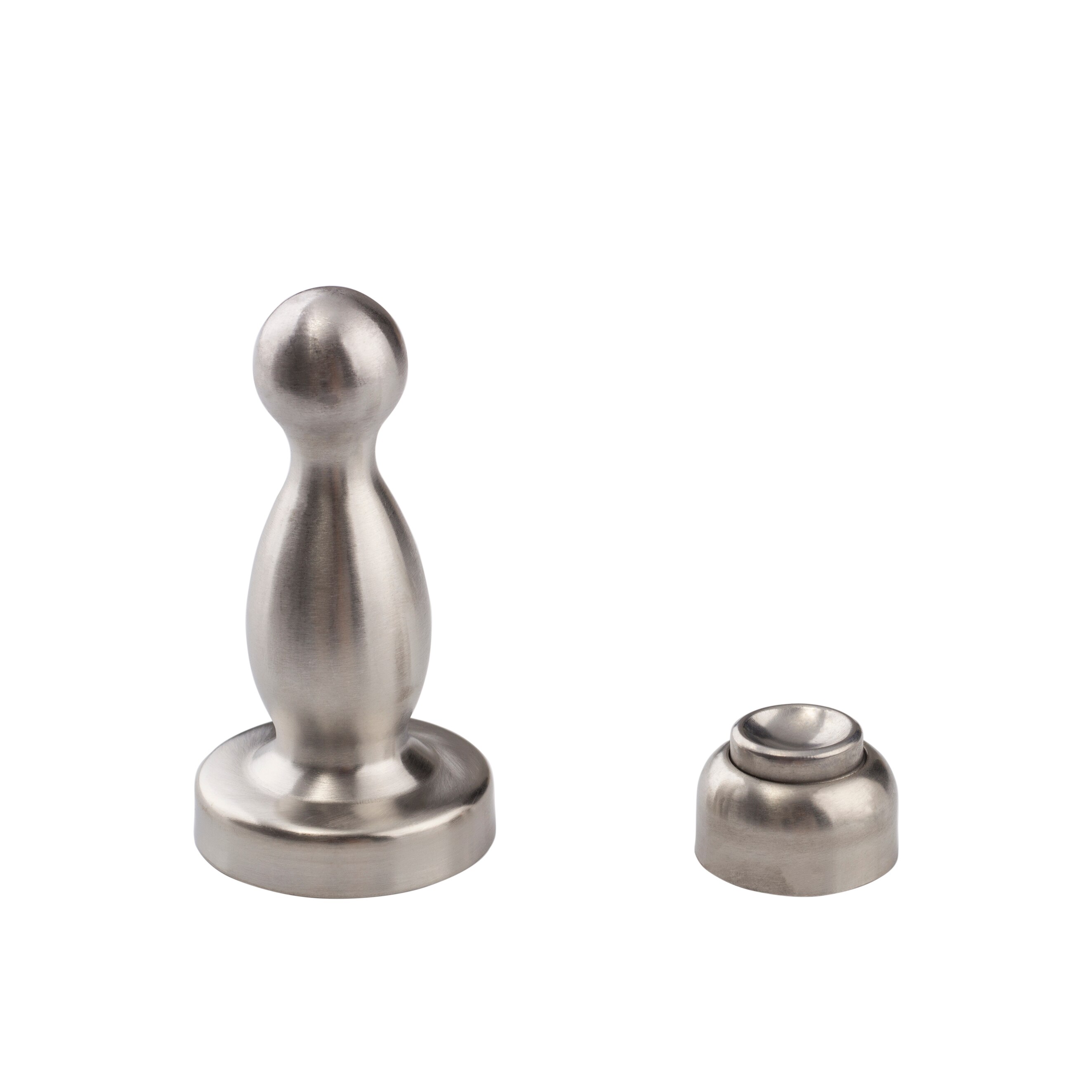 Brushed stainless steel strong magnet Door Stopper