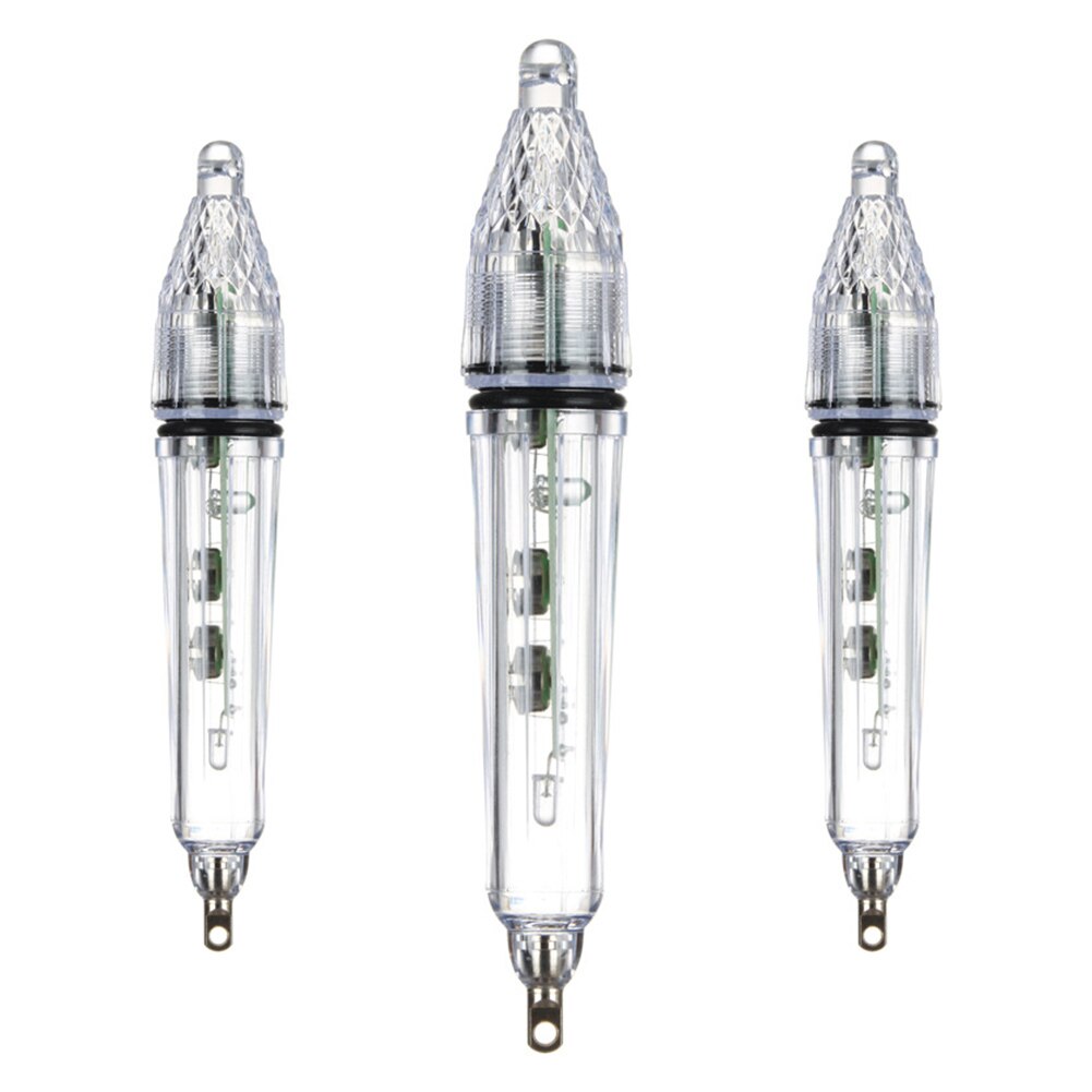 LED Flash Light Sea Fishing Lamp Deep Underwater Lure Bait Noctilucent Attracting THJ99