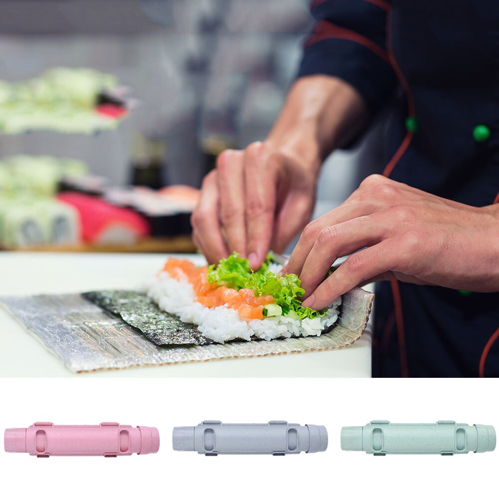 Sushi Maker Roller Rice Mold Sushi Bazooka Groente Vlees Rolling Tool Diy Sushi Making Machine Keuken Sushi Tool Keuken Gereedschap