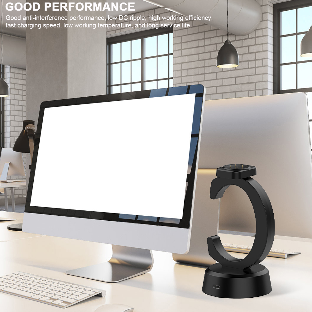 Suporte magnético doca do carregador com cabo de carregamento usb tipo-c suporte de carregamento para google pixel watch 3/watch 2/fitbit ace lte